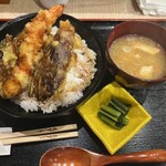 信州そば 信玄 - 天丼