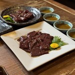 七輪焼肉 楽しいら - レバー