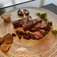 ニュー松坂 難波御堂筋店 - レア　サーロインステーキ
