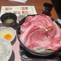 おかか 北浜 - 黒毛和牛のすき焼き定食