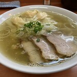 日陰 - 海老ワンタン麺　　1000円