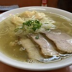 日陰 - 海老ワンタン麺　　1000円