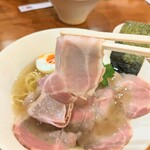 貝と地鶏だしのらぁ麺 ちょろ - 