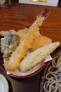 Soba Kiyose Raku An - サービスランチA 大盛り 1050円