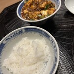 1022 - 麻婆豆腐　ご飯