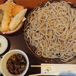 Soba Kiyose Raku An - サービスランチA 大盛り 1050円