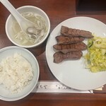 牛たん料理 閣 - たん焼き定食A  2420円（税込）