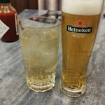Dining Bar ELLEN - 山崎ソーダ割と生ビール