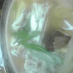 季節料理 藤原 - てっちり小鍋 ¥1500