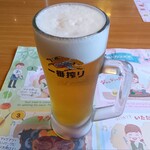 Sawaya ka - 生ビール 627円