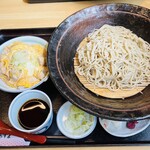 Kisoba Azuma - 親子丼セット。
