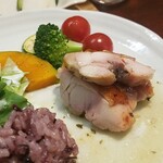 キッチン ブルー グローブ - コンフィが多く、ご飯が足らない！