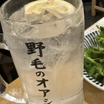 Taiyou Hoeru - レモンサワー