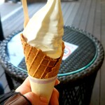 栗庵 風味堂 - ソフトクリーム400￥