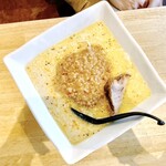 三河ラーメン 日本晴れ - 三河式豆乳坦々麺(白)　1200円