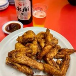 新香園 - 手羽唐揚げ3人前