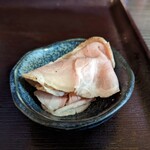 麺匠 えにし - レア叉焼。