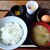 ほったらかし温泉 - 料理写真:卵かけご飯＋豚汁（納豆付き）800円