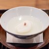 Kamakura Kitajima - 2024.4 鯛かぶら（長井漁港定置網2kgサイズ♂真鯛スープ、蕪、桜の花びら）