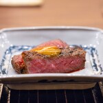 Kamakura Kitajima - 2024.4 葉山石井牛イチボ味噌漬け卵黄ソース