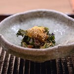 Kamakura Kitajima - 2024.4 三浦半島産山菜（アシタバ、ウドの葉、ヤブレガサ、セリ、キクラゲ）高野豆腐 湘南ゴールドのゼリー