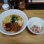 濃厚鶏らーめん 106 - 冷やし担々麺（ミニライス付き）