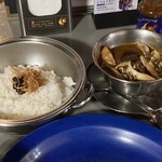 curry restaurant BRUNO - 「上選キノコカレー」(税込1,650円)提供時