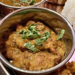 PURPLE HAZE - ネパリカナセットのラジマカレー（通常外）。ほくほくでうまし