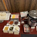 佐久一萬里温泉ホテル - カレー遠景