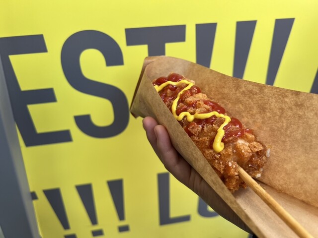 原宿チーズハットグ - 原宿/パン | 食べログ 原宿チーズハットグ - 原宿/パン | 食べログ