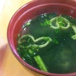 ミサカ - 豚キムチビビンバ丼セットスープ