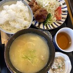 Wakasa Shouyu Katsudon To Tonjiru Gensemmi Kaku Umamonya - 豚汁定食