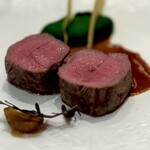 CHIADO - Lamb with turnip top puree, pickled onions, pepper jus