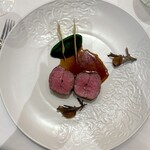 CHIADO - Lamb with turnip top puree, pickled onions, pepper jus