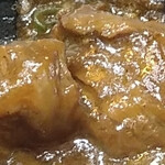 Don - 石焼き牛すじカレー　お肉は軟らかかったです