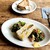 ヨハク - 料理写真:大山鶏と焼き茄子のパテ・トーストしたカンパーニュのセット
