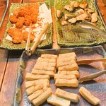 Uonuma Kamakura - 黒豚のタレかつ、栃尾のジャンボ油揚げ