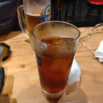 焼肉ホルモン一 - 黒ウーロン茶＆生ビール