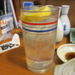 谷中 鳥よし - で、チューハイ