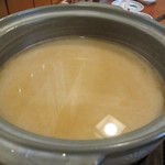 谷中 鳥よし - あんこう鍋だし