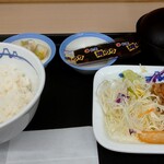 Matsuya - 特朝牛皿定食380円
