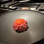 西麻布 焼肉 X - ユッケ