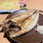 魚民 - 特大鯖塩焼き