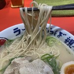 長浜ラーメン ラーメンらぼ - 麺はマルタイ棒ラーメンです
