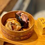 寿司・割烹 鈴政 - ホタルイカと穴子とたまご