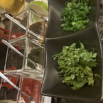 Shangri-La's secret - 醬3種とネギとパクチー