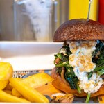 1/3 HAMBURGER FACTORY - 2024.4 1/3Hポパイバーガー（1,780円）