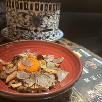 Shangri-La's secret ROPPONGI - 〆のきのこトリュフ卵かけご飯