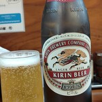 横浜らーめん 峰の家 - ビール(中)