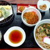 Kyaraen Shokujidokoro - 十割そば そば定食＋小ソースカツ丼